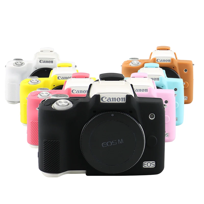Canon Camera Eos M50 Mark Ii - M50 silicone armadura caso de pele