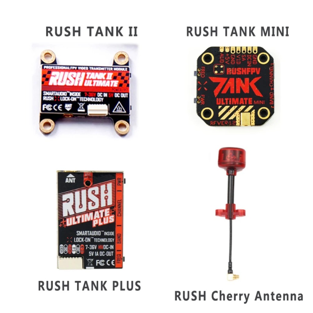 Fpv Drone Antenna - RUSH TANK Ultimate II/Mini/PLUS/Solo VTX 5.8GHz