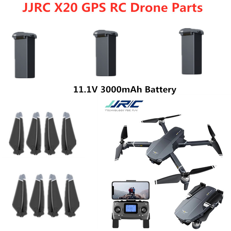 Jjrc x20 drone bateria 11.1v 3 - Jjrc Drone X20 avaliação e preço