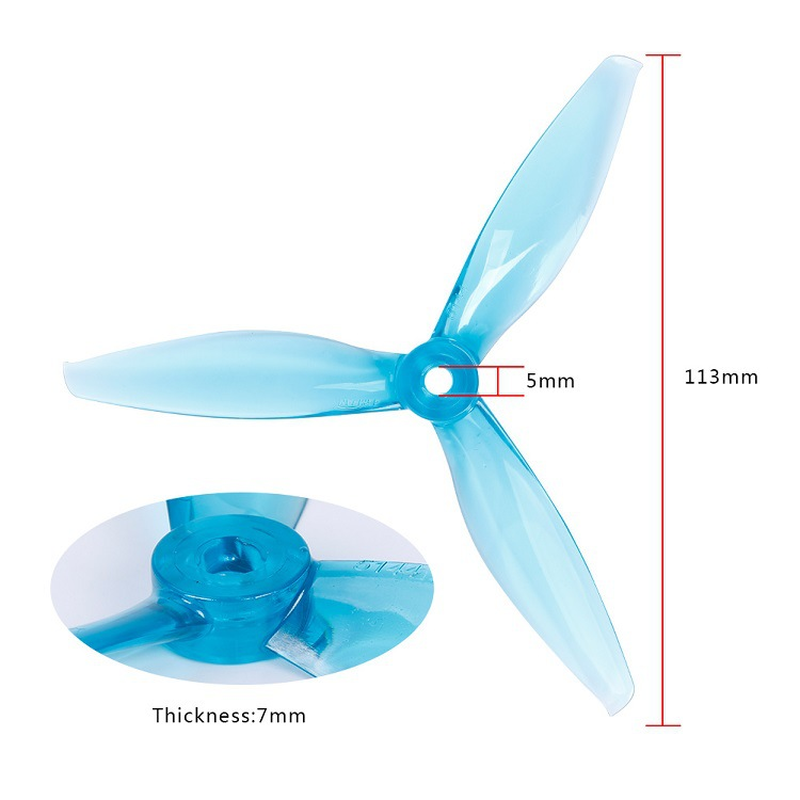 Hélice GEMFAN Freestyle 5144 d - Fpv Drone Propeller avaliação e preço