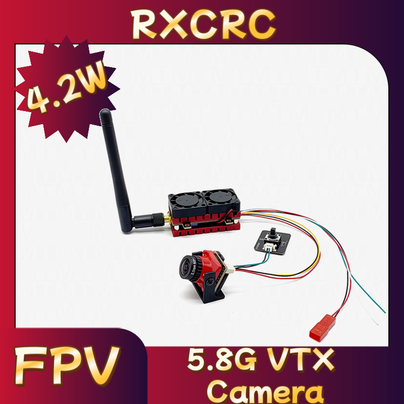 Rxcrc 5.8g 48ch 4.2w transmiss - Fpv Drone Vtx avaliação e preço