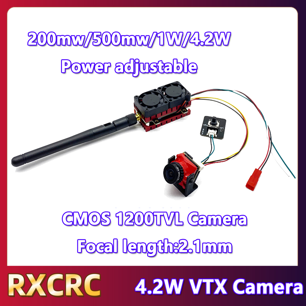 Rxcrc 5.8g 48ch 4.2w transmiss - Fpv Drone Vtx avaliação e preço