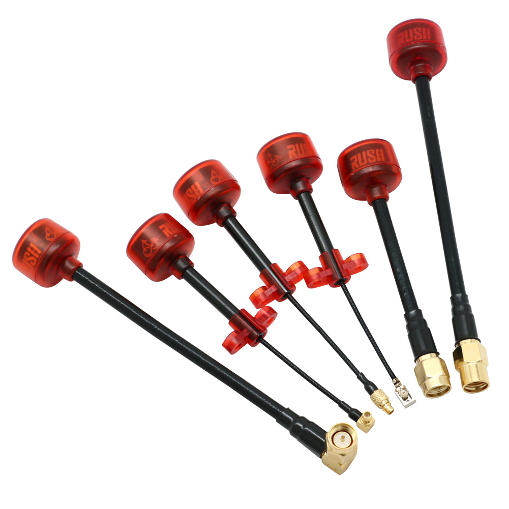 Rush cereja fpv 5.8g antena lh - Fpv Drone Quadcopter avaliação e preço