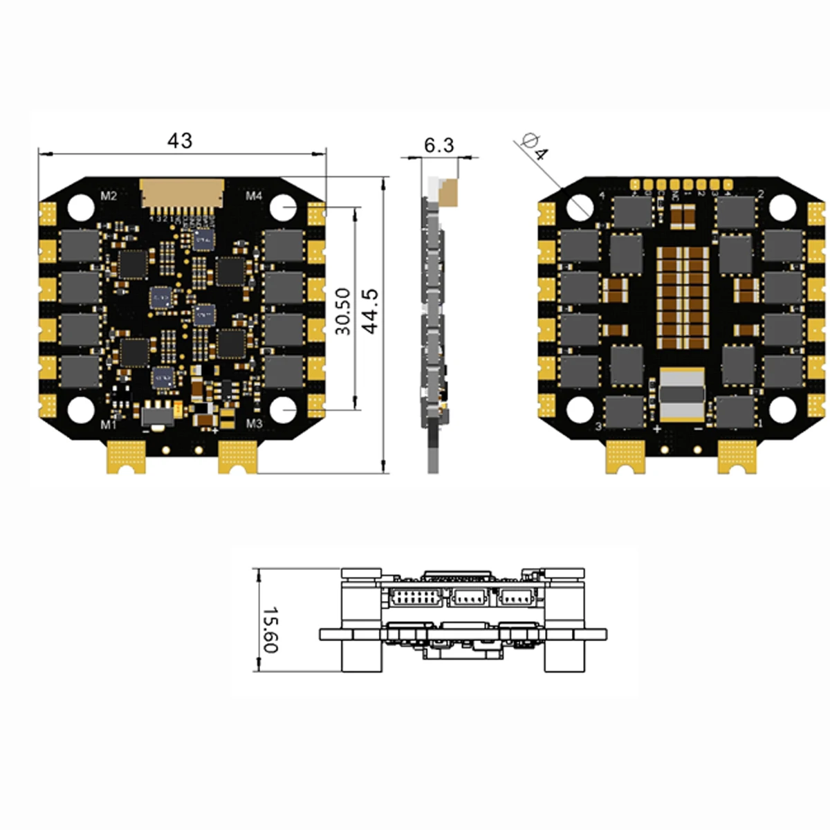 F4 F405 F7 F722 Controlador de - Betaflight Fc F7 avaliação e preço